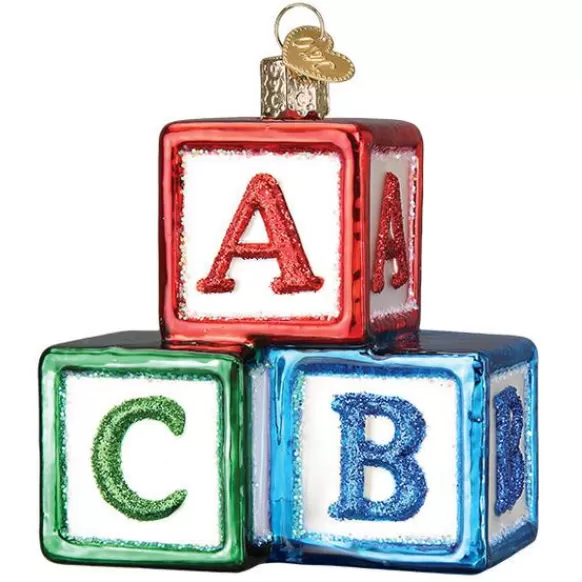 Best Abc Blocks Ornament - Baby