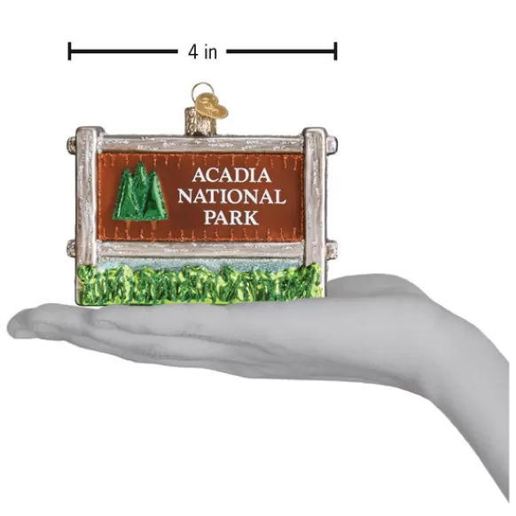 Best Old World Christmas Acadia National Park Ornament -