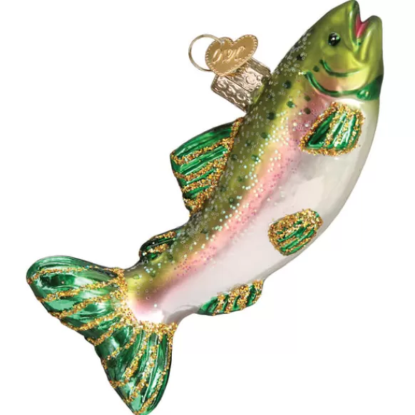 Cheap Alpine Rainbow Trout Ornament - Fish & Reptile