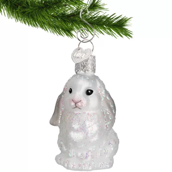 Fashion Baby Bunny Ornament - White - Horse & Farm