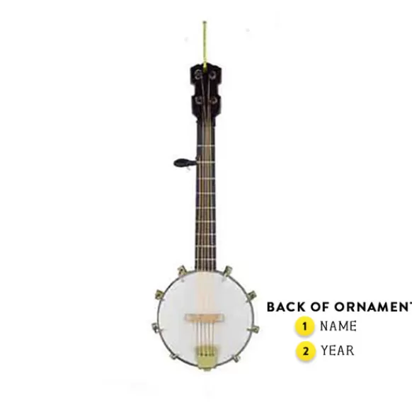 Store Banjo Ornament Music