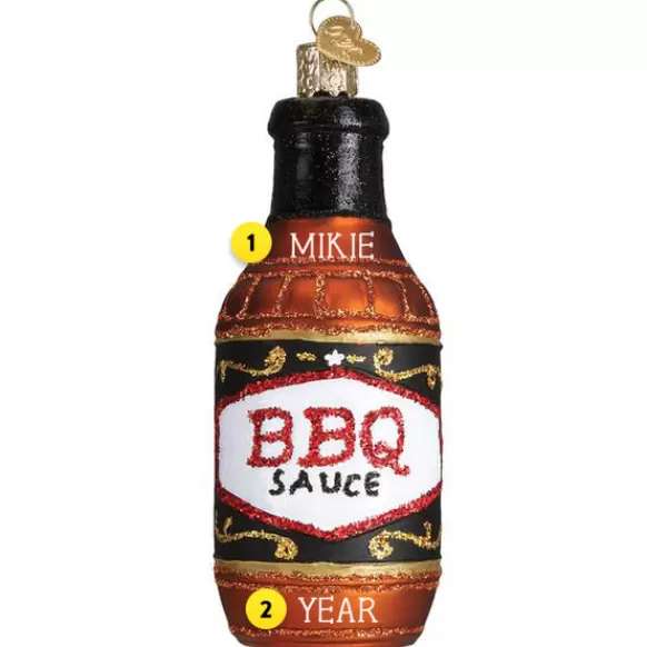 Store Old World Christmas Barbeque Sauce Ornament-