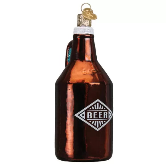 Best Sale Old World Christmas Beer Growler Ornament -