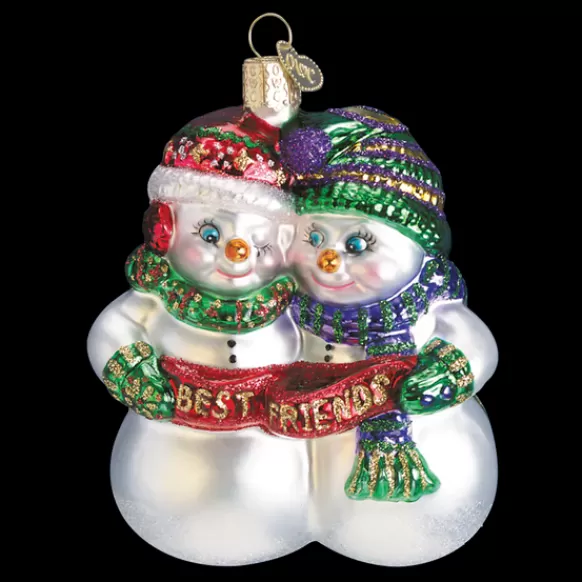 Flash Sale Best Friends Snowman Ornament - Friends