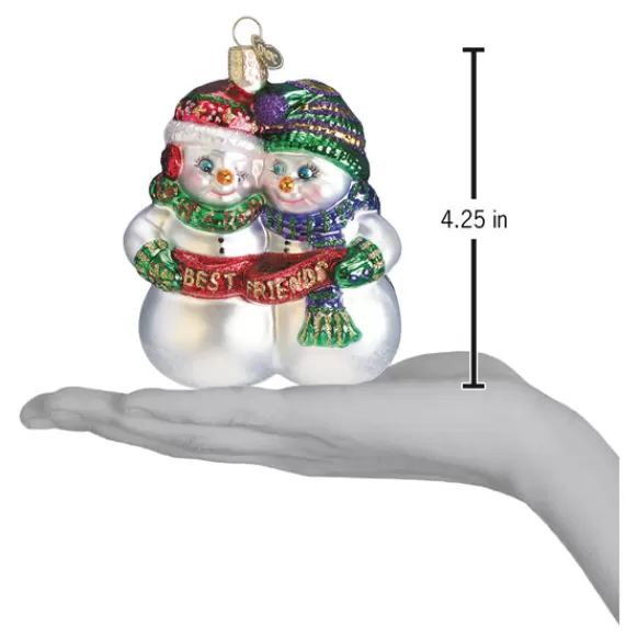 Flash Sale Best Friends Snowman Ornament - Friends