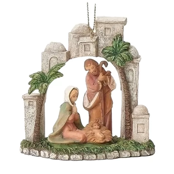 Shop Bethlehem Town Holy Family Ornament Angels & Religious