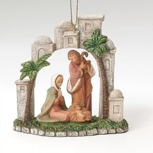 Shop Bethlehem Town Holy Family Ornament Angels & Religious