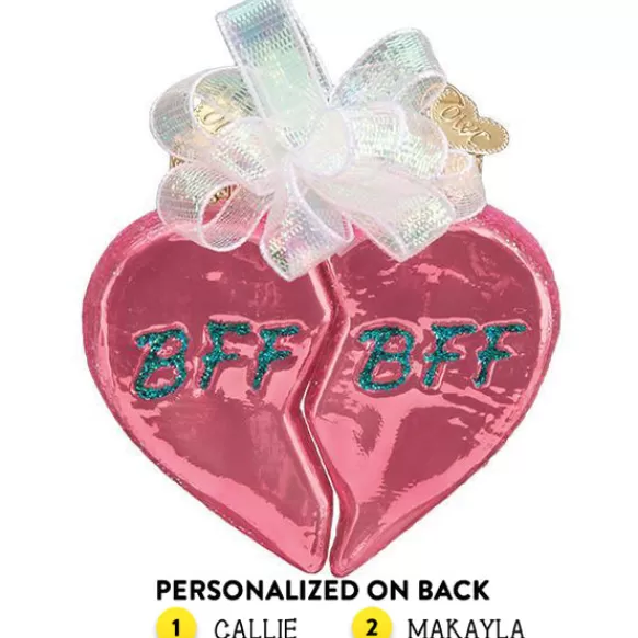 Store Bff Hearts Ornament - For Her