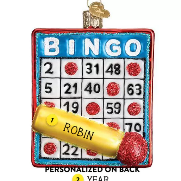 Best Sale Bingo Ornament - Fun & Games