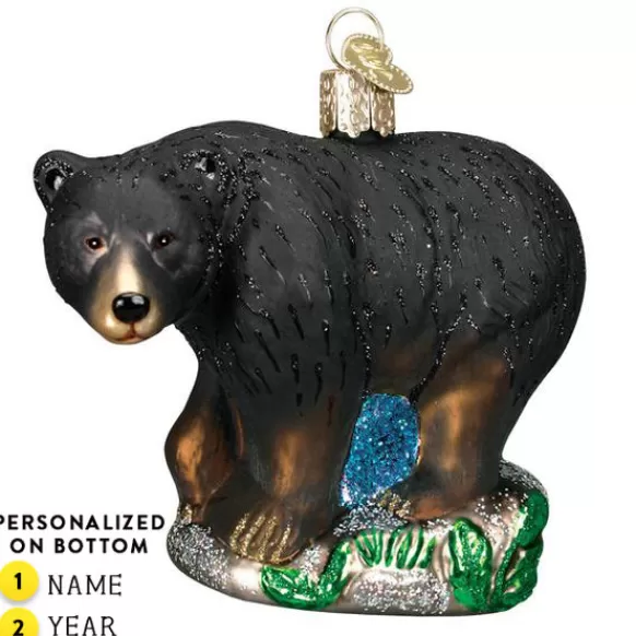 Cheap Black Bear Ornament - Animals