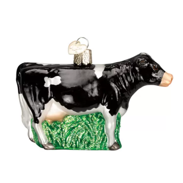 Clearance Black Dairy Cow Ornament - Horse & Farm