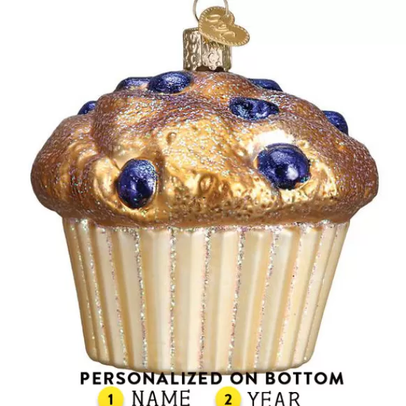 Best Old World Christmas Blueberry Muffin Ornament -