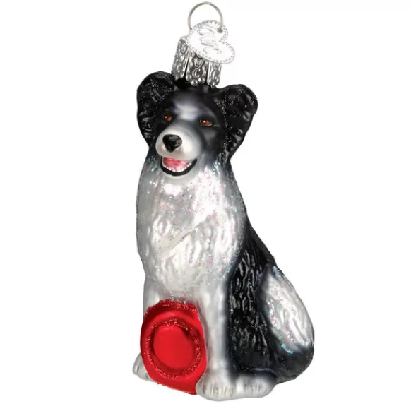 Flash Sale Old World Christmas Border Collie Ornament -