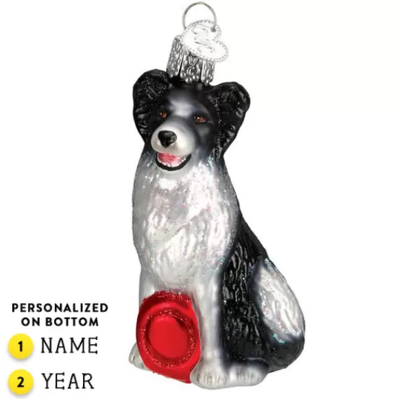 Flash Sale Old World Christmas Border Collie Ornament -