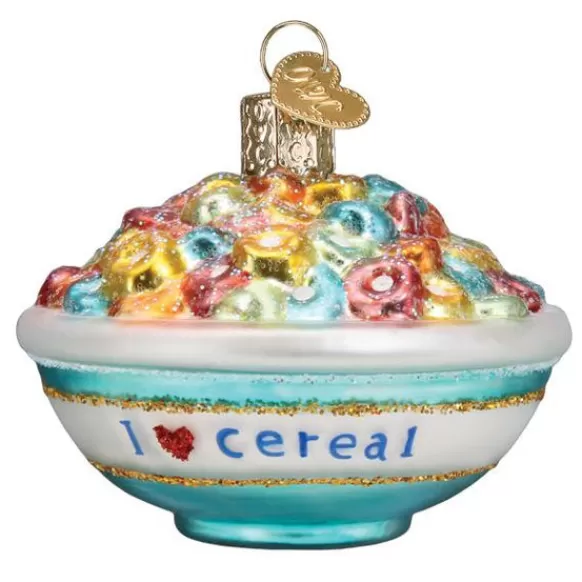 Best Old World Christmas Bowl Of Cereal Ornament -