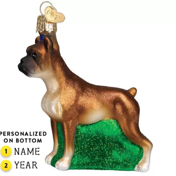 Discount Old World Christmas Boxer Ornament -