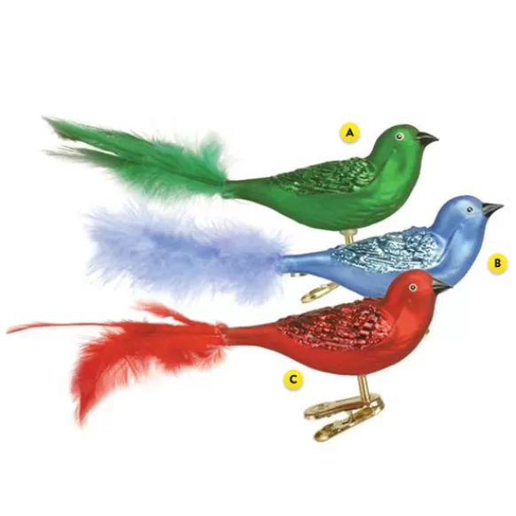 Clearance Brilliant Songbird Ornament - Garden, Birds & Insects