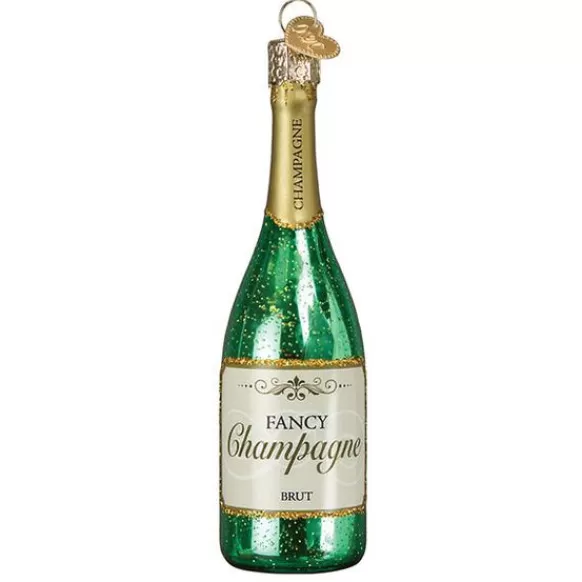 Store Old World Christmas Champagne Bottle Ornament -