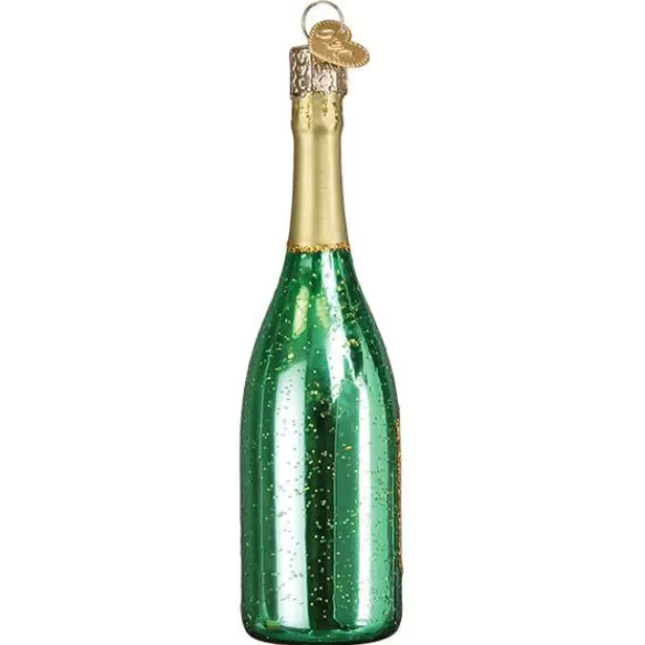 Store Old World Christmas Champagne Bottle Ornament -