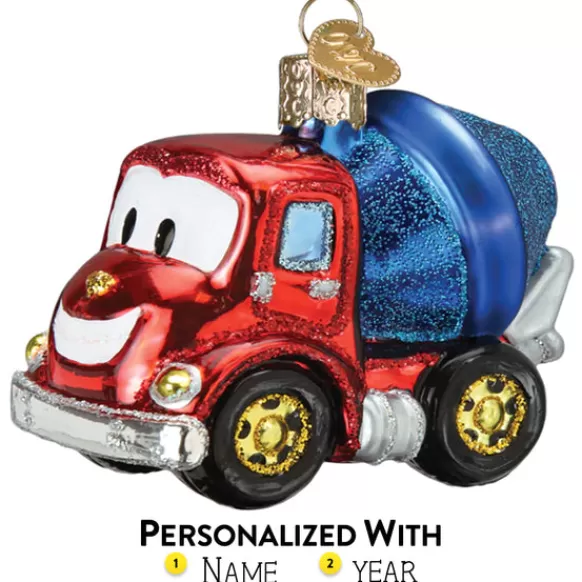 Shop Cheerful Cement Truck Ornament - Kids