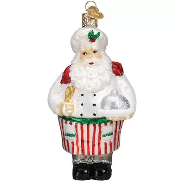 Store Old World Christmas Chef Santa Ornament -