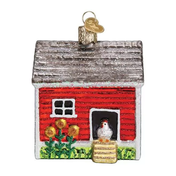 Online Chicken Coop Ornament - Horse & Farm