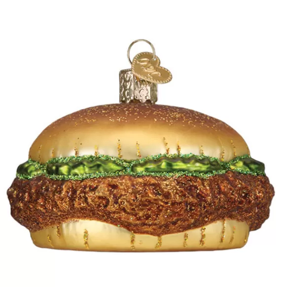 Hot Old World Christmas Chicken Sandwich Ornament -