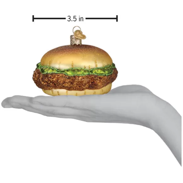 Hot Old World Christmas Chicken Sandwich Ornament -