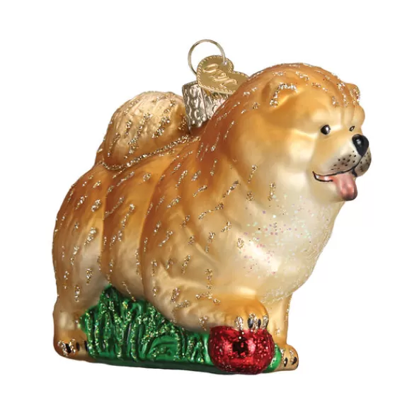 Outlet Old World Christmas Chow Chow Ornament -