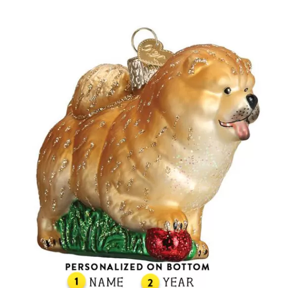 Outlet Old World Christmas Chow Chow Ornament -