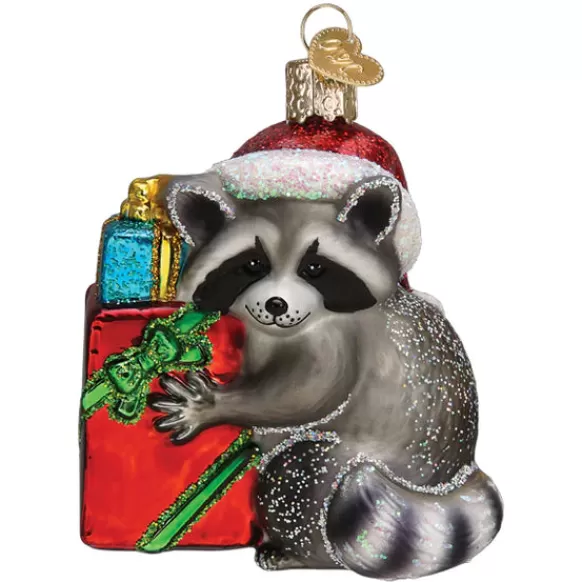 Clearance Old World Christmas Christmas Bandit Raccoon Ornament -