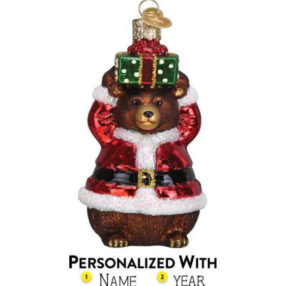 Cheap Old World Christmas Christmas Bear Ornament -