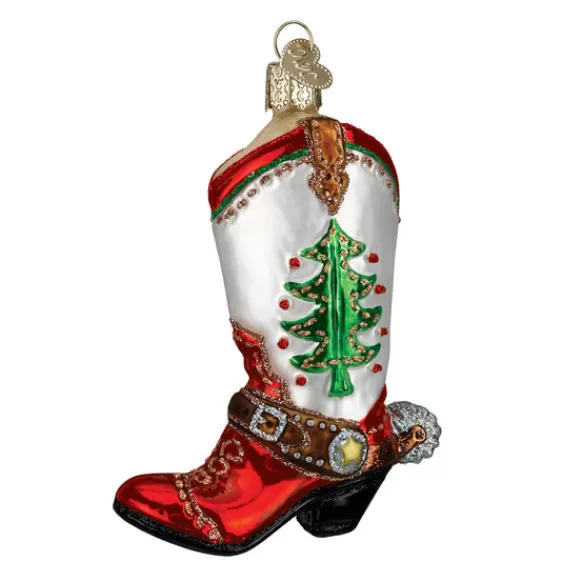 Discount Christmas Cowboy Boots Ornament - Horse & Farm