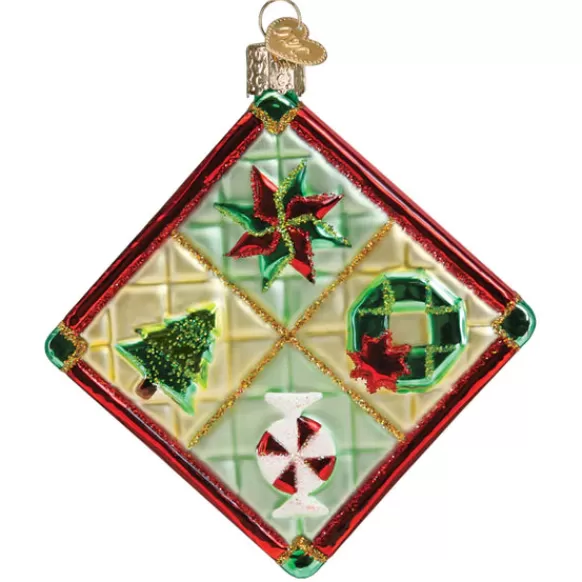 Online Christmas Quilt Ornament - Hobbies & Activities