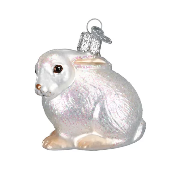 Best Sale Cottontail Bunny Ornament - White - Horse & Farm