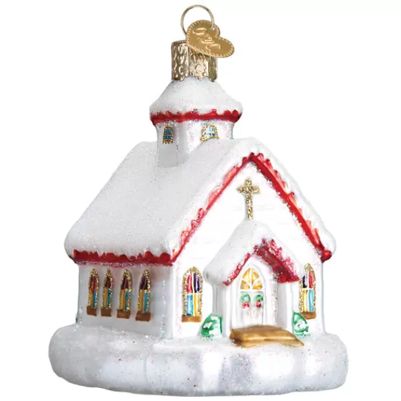 Store Country Church Ornament - Angels & Religious