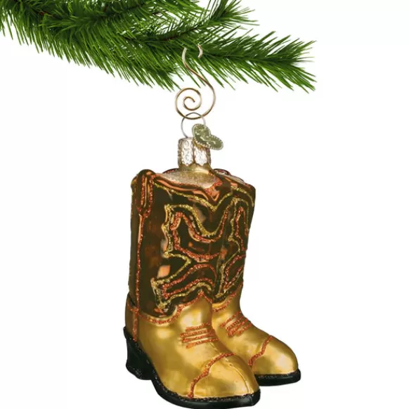 Sale Cowboy Boots Ornament - Horse & Farm