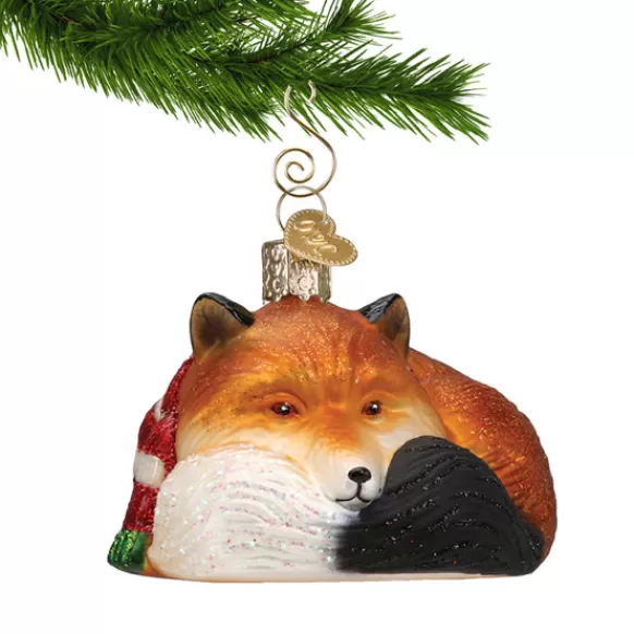 Cheap Cozy Fox Ornament - Animals