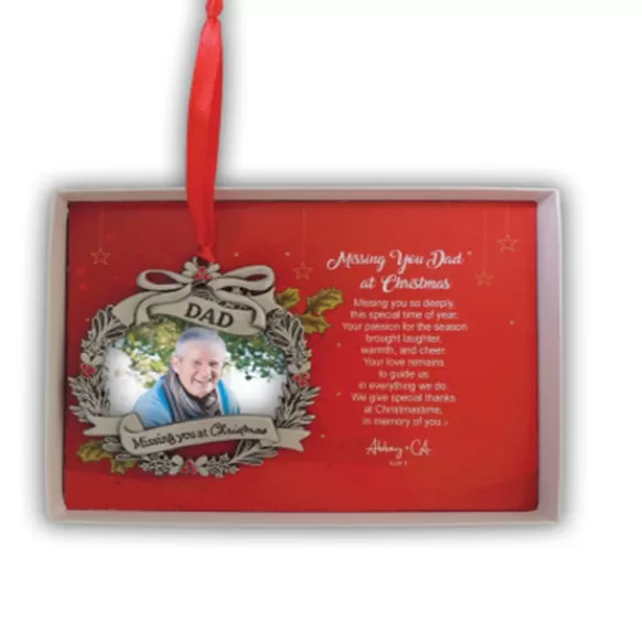 Clearance Dad Memorial Photo Frame Ornament Picture Frames