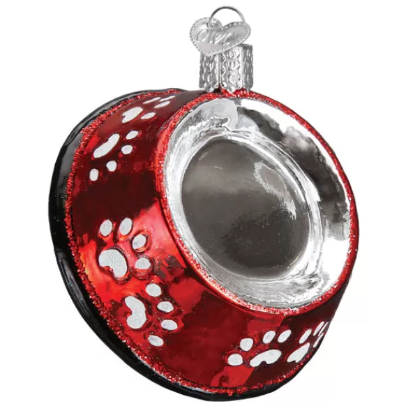 Cheap Old World Christmas Dog Bowl Ornament -