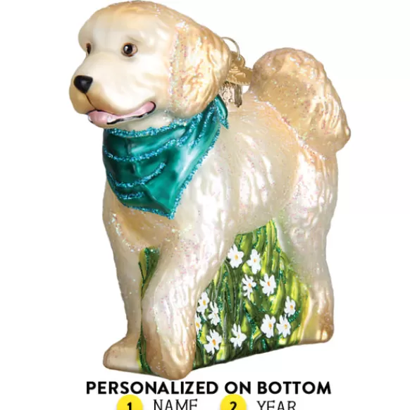 Fashion Old World Christmas Doodle Dog Ornament -