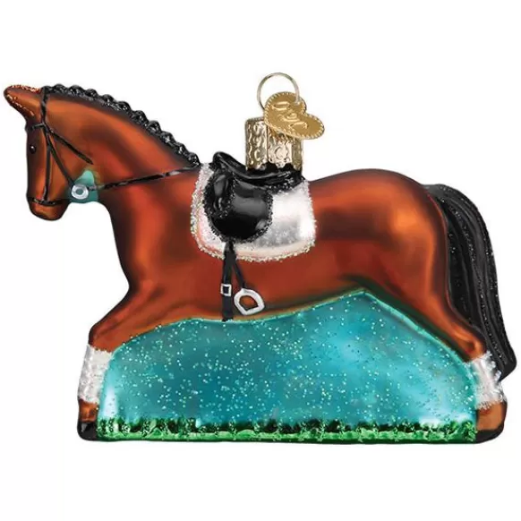 Discount Dressage Horse Ornament - Horse & Farm