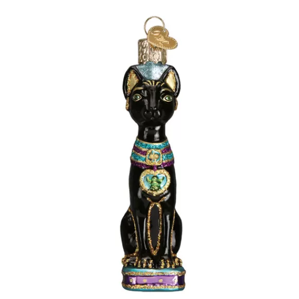 Discount Old World Christmas Egyptian Cat Ornament -