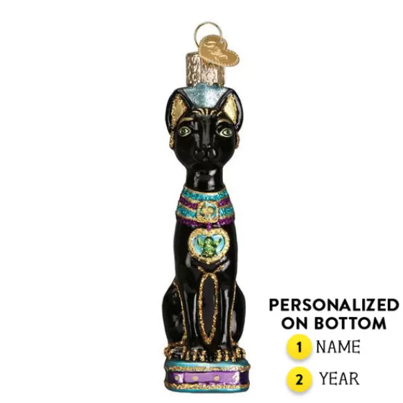 Discount Old World Christmas Egyptian Cat Ornament -