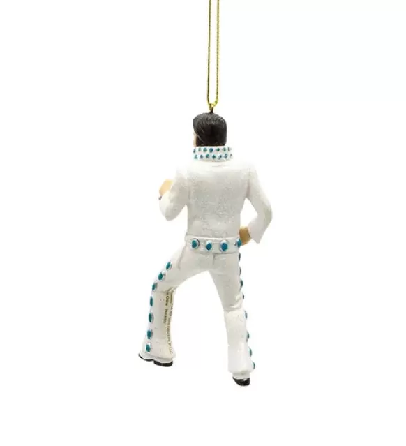 Fashion Elvis Presley® Blue & White Jumpsuit Ornament Licensed Characters