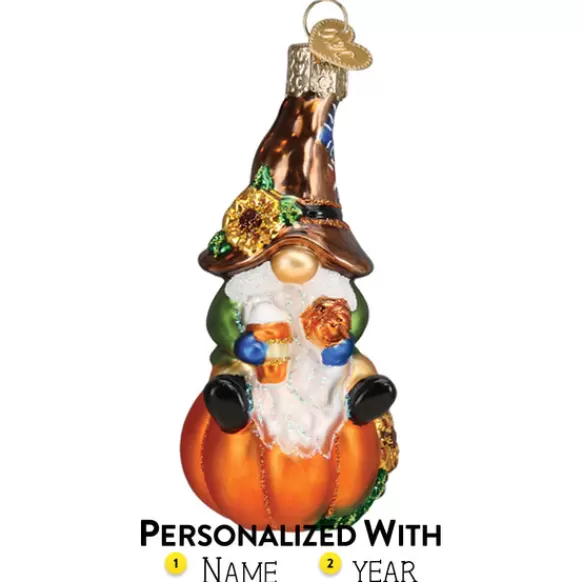 Shop Fall Harvest Gnome Ornament - Halloween