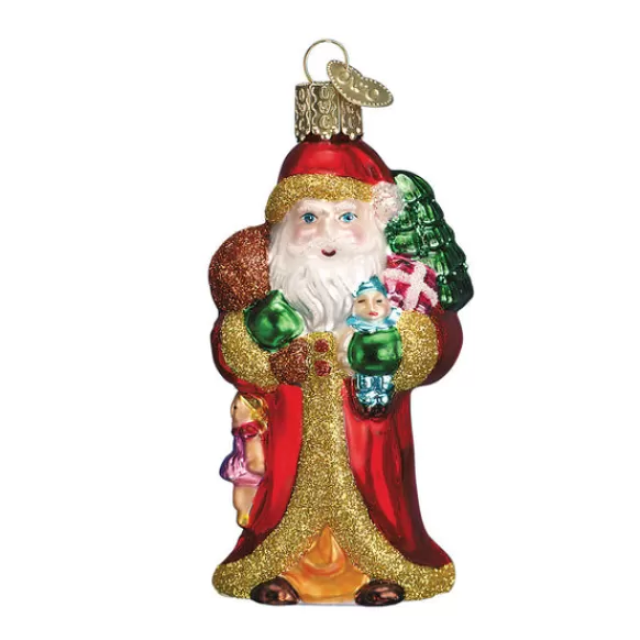 Best Old World Christmas Father Christmas With Gifts Ornament -