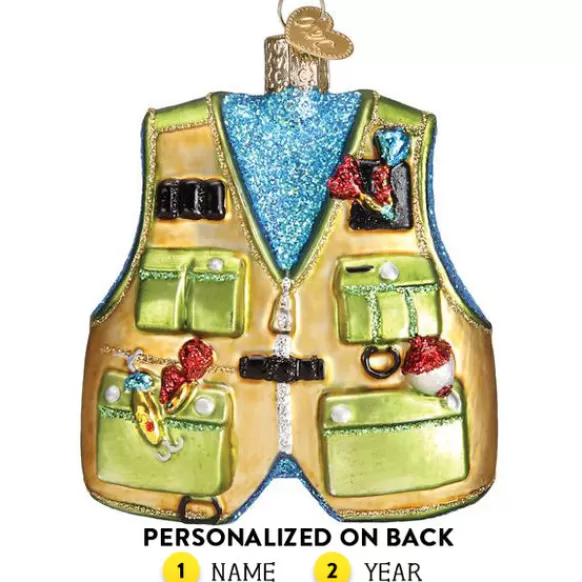 Fashion Fishing Vest Ornament - Fish & Reptile