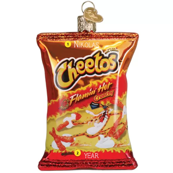 Store Old World Christmas Flamin' Hot Cheetos Ornament -