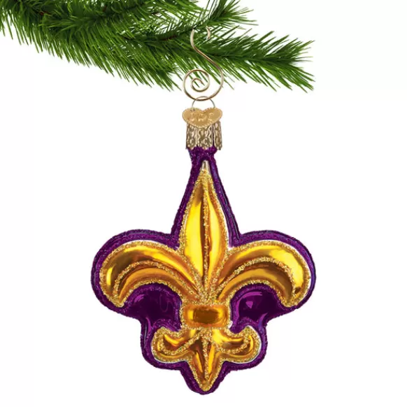 Best Old World Christmas Fleur-De-Lis Ornament -